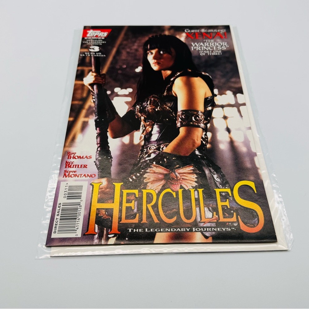 Hercules: The Legendary Journeys #3B Topps Comics 1996 1st app XENA 1st print